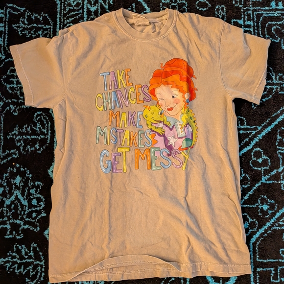 Comfort Colors Tops - Comfort Colors Ms. Frizzle Magic School Bus Tee